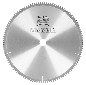 Пильный диск по алюминию (355х30 мм; 120Т) Makita B-12522
